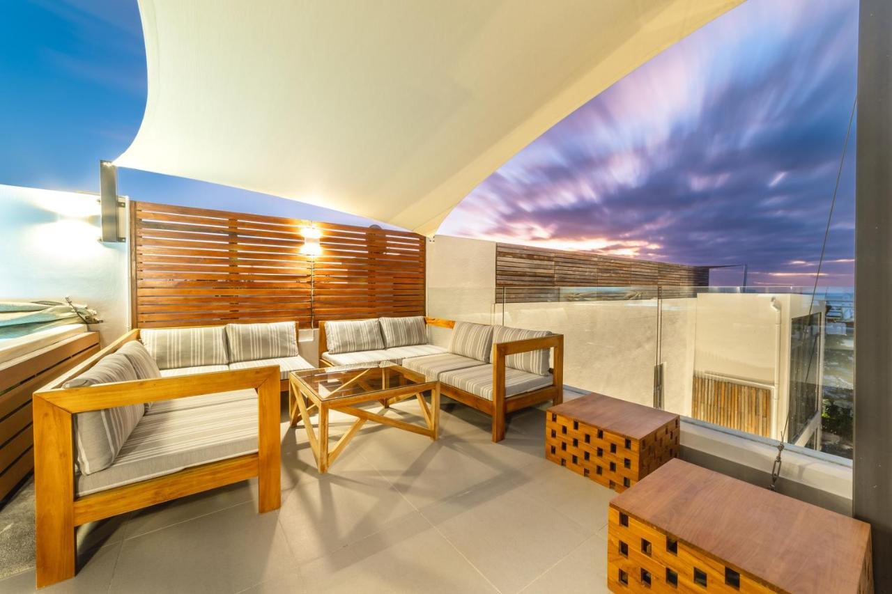 One Bay Residence Unit 15 - Penthouse With Private Roof Top, Jacuzzi And Sea View Grand-Baie Dış mekan fotoğraf